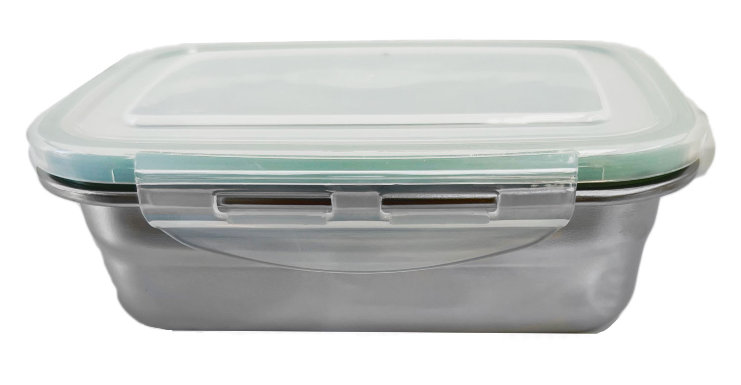 Διακοσμητικά και αξεσουαρ κουζίνας Kouzinika - ΣΗΜΑΝΤΙΚΟ: Σε περίπτωση διαφοράς τιμής από το κατάστημα ισχύει παντα και μόνο η τιμή του καταστήματος Φαγητοδοχείο Ανοξείδωτο Με Αεροστεγές Πλαστικό Καπάκι 1