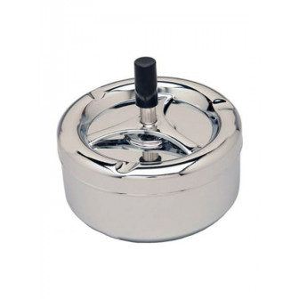 PKS Σταχτοδοχείο Inox Αντιανεμικό