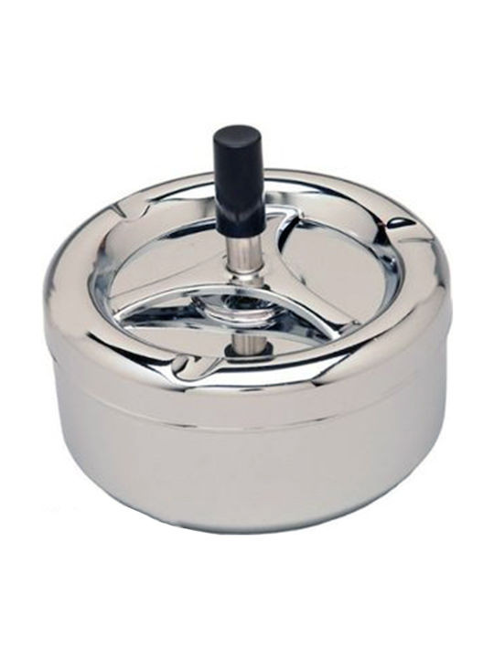 PKS PKS Σταχτοδοχείο Inox Αντιανεμικό