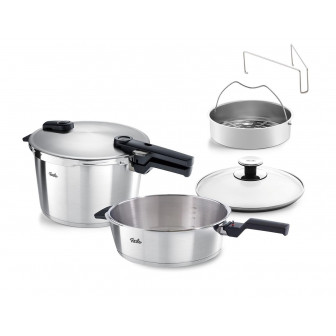 Fissler Vitaquick Premium Σετ Quattro 8Lt + 4Lt