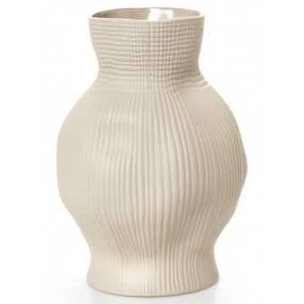 HFA Διακοσμητικό Βάζο Πορσελάνης Durable Terra Matt Beige 29cm