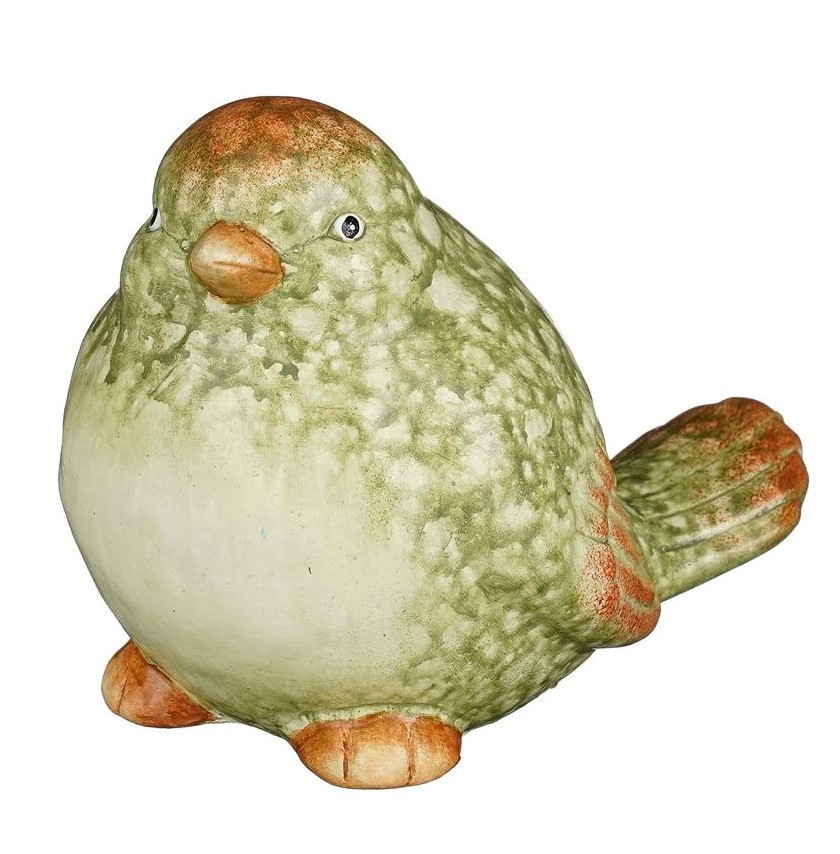 Arti Casa Διακοσμητικό Πουλάκι Κεραμικό Green 14cm