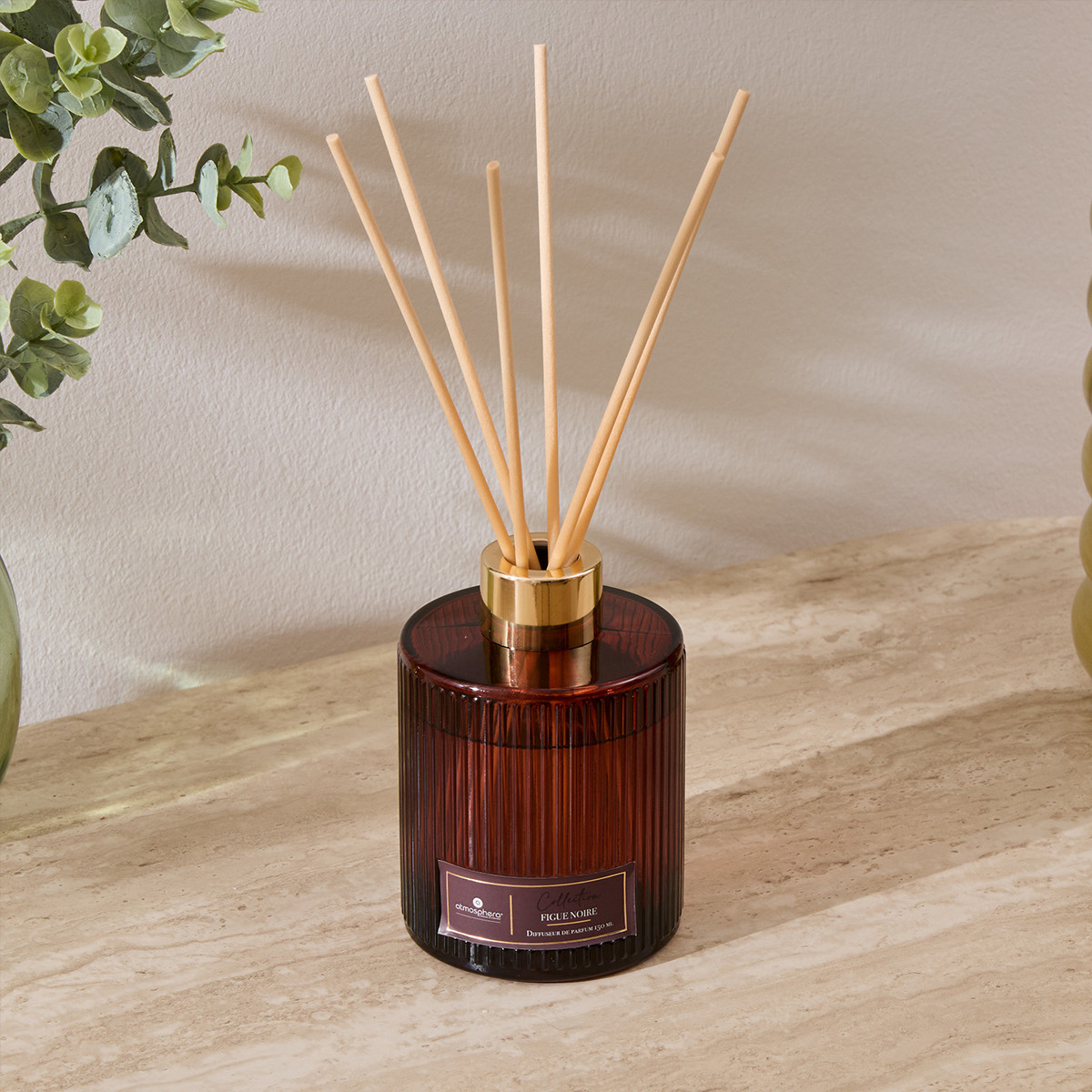 Atmosphera Αρωματικό Χώρου Diffuser Με Sticks Black Fig 150ml