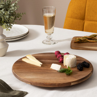 Secret De Gourmet Πλατό Σερβιρίσματος Περιστρεφόμενο Ξύλινο