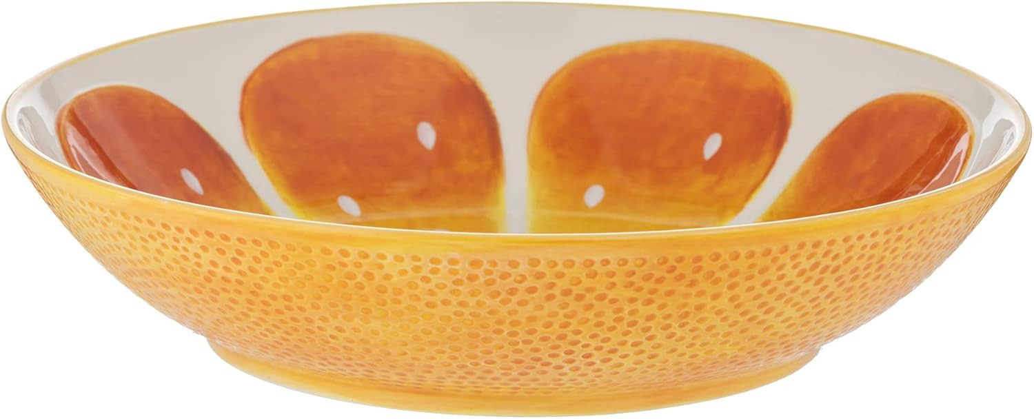 TYPHOON Typhoon Μπολ Σαλάτας Κεραμικό Orange 25cm