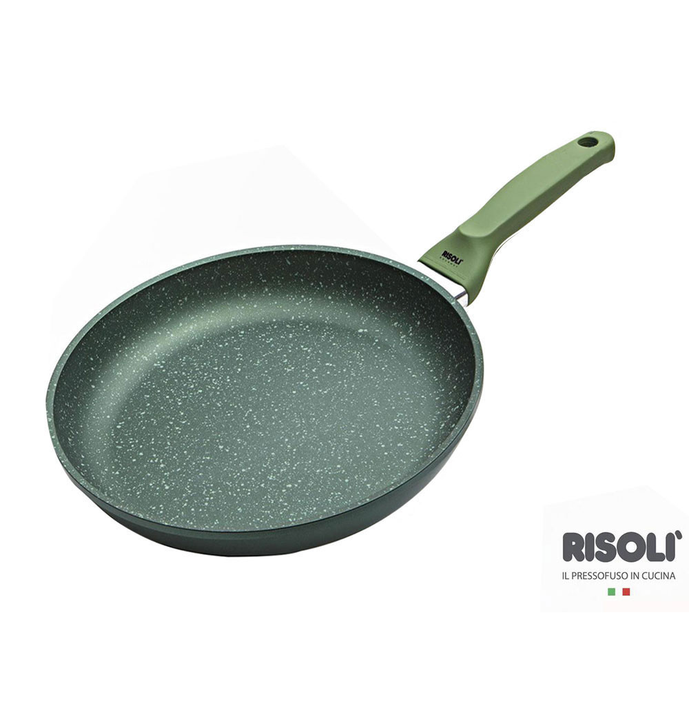 RISOLI Risoli Τηγάνι Dr. Green Χυτού Αλουμινίου 24cm Induction