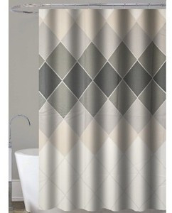 Κουρτίνες Μπάνιου Kouzinika - ΣΗΜΑΝΤΙΚΟ: Σε περίπτωση διαφοράς τιμής από το κατάστημα ισχύει παντα και μόνο η τιμή του καταστήματος Κουρτίνα Μπάνιου Polyester Romvos Grey 180x200cm