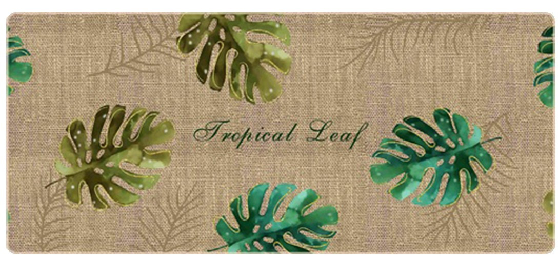 Arte Regal Χαλί Εσωτερικού Χώρου Miami Tropical Leaf 50X115cm