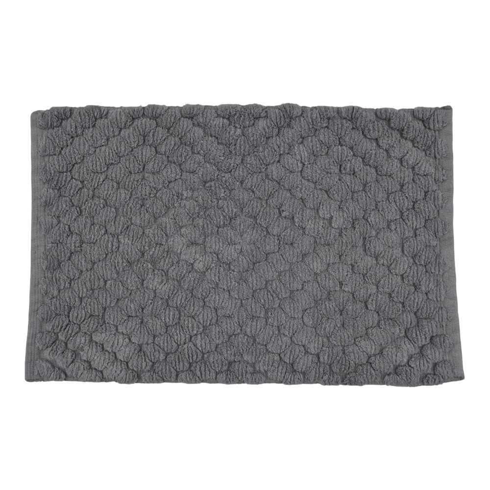 Πατάκι Μπάνιου Βαμβακερό Γκρι 50x80cm