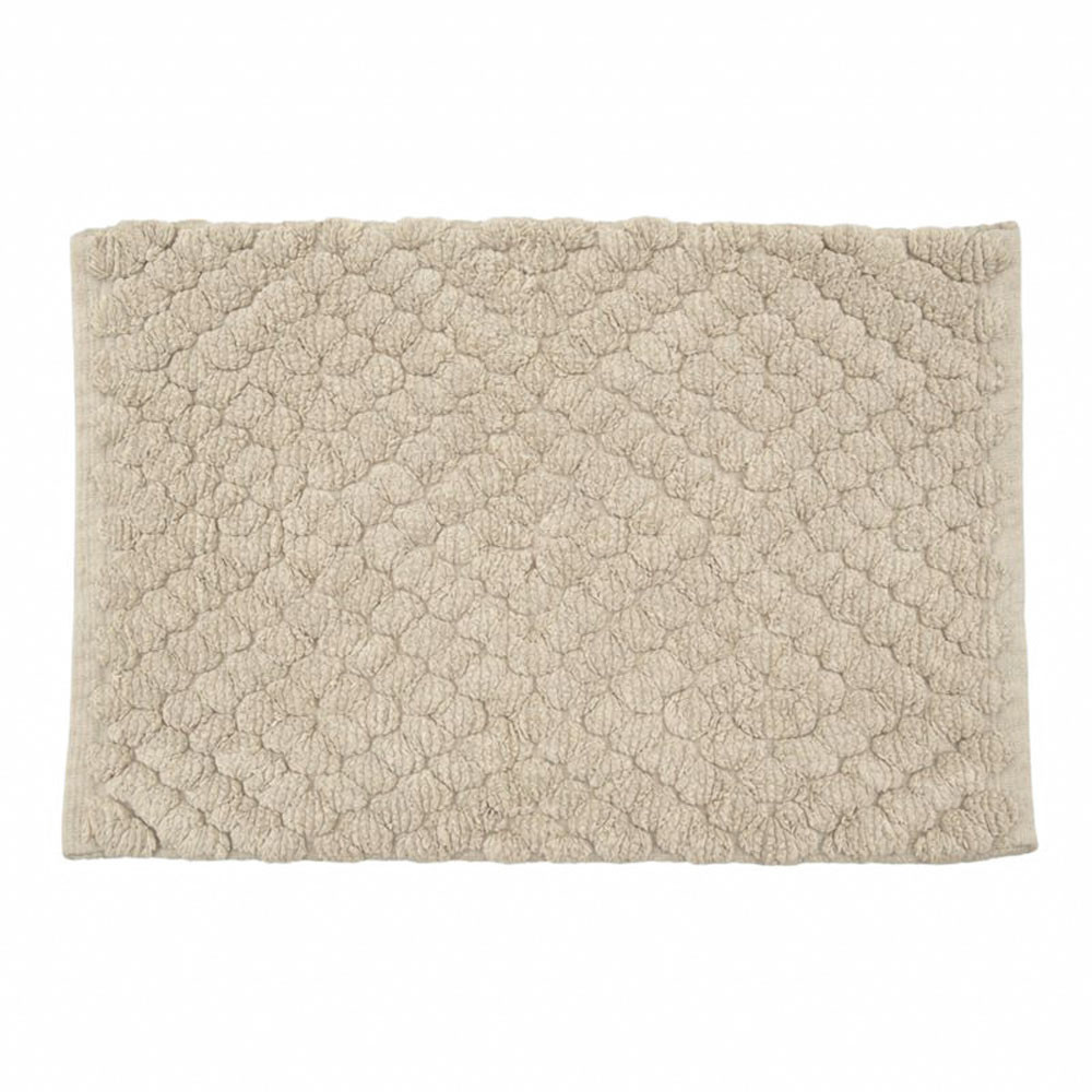 Πατάκι Μπάνιου Βαμβακερό Μπεζ 50x80cm