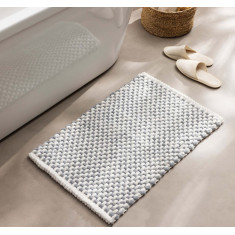 Arti Casa Πατάκι Μπάνιου Chenille Grey 50X80cm