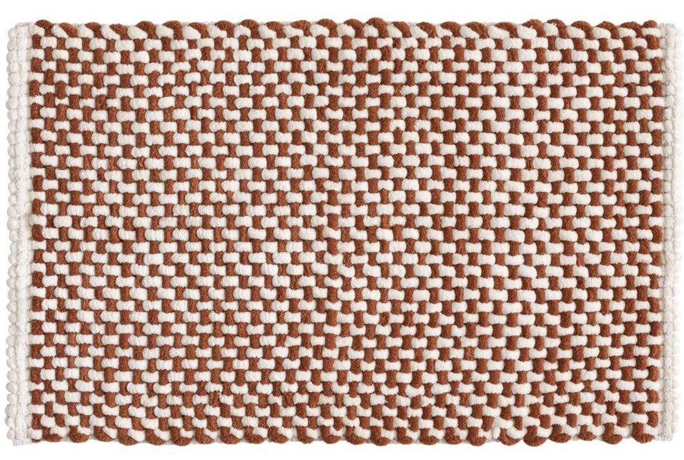 Arti Casa Πατάκι Μπάνιου Chenille Terracotta 50X80cm