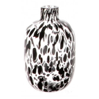 Atmosphera Διακοσμητικό Γυάλινο Βάζο Panther 19cm