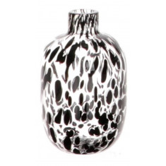 Atmosphera Διακοσμητικό Γυάλινο Βάζο Panther 19cm
