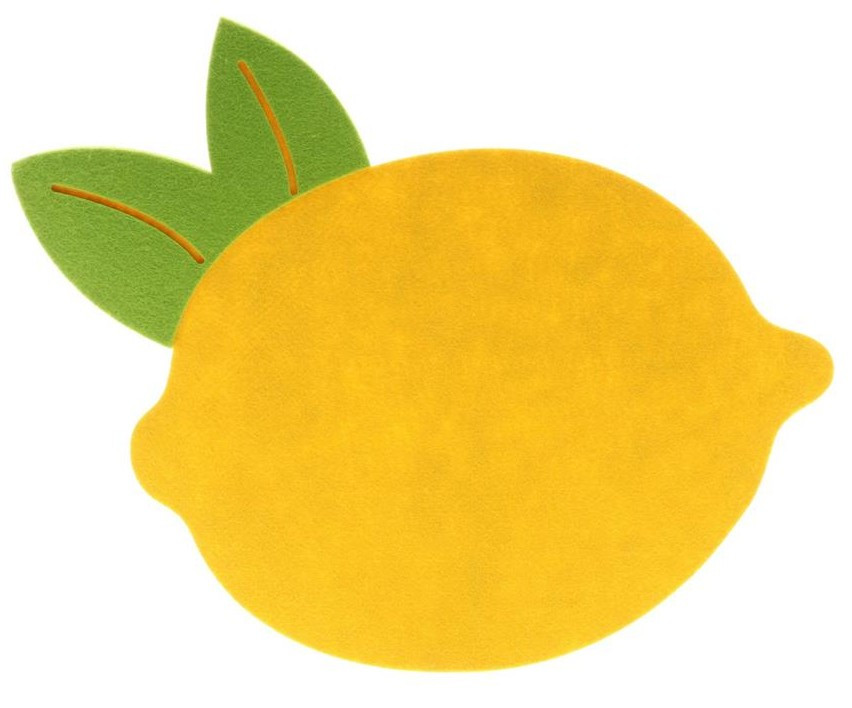 Arti Casa Σουπλά Τσόχα Λεμόνι 39Χ37cm