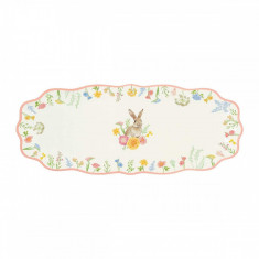 R2S Πασχαλινή Πιατέλα Πορσελάνης Tres jolie 37X15cm