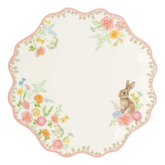 R2S Πασχαλινό Πιάτο Φαγητού Πορσελάνης Tres Jolie 26cm