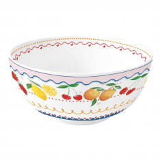 R2S  Μπολ Σαλάτας Πορσελάνης Fruit Mania 23cm