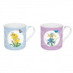 R2S Kούπες Πορσελάνης Σετ 2Τμχ Royal Blossom 300ml