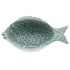 Countryfield Μπολ Κεραμικό Fish Green 16cm