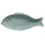 Countryfield Πιατέλα Κεραμική Fish Green 28cm