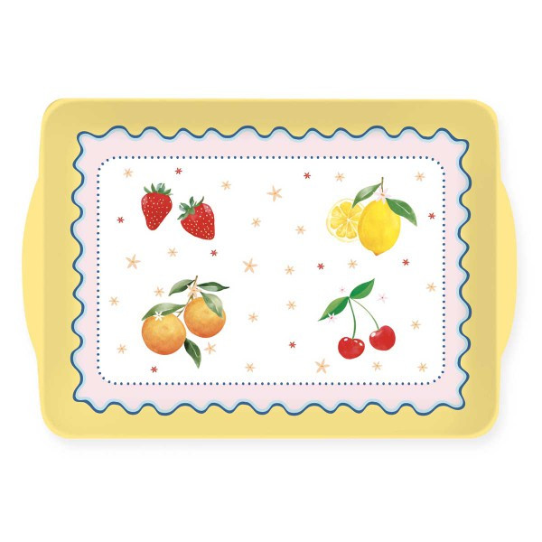 R2S Δίσκος Μελαμίνης Fruit Mania 33Χ22cm