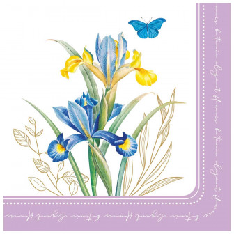 R2S Χαρτοπετσέτες Πολυτελείας Royal Blossom Σετ 20Τμχ.