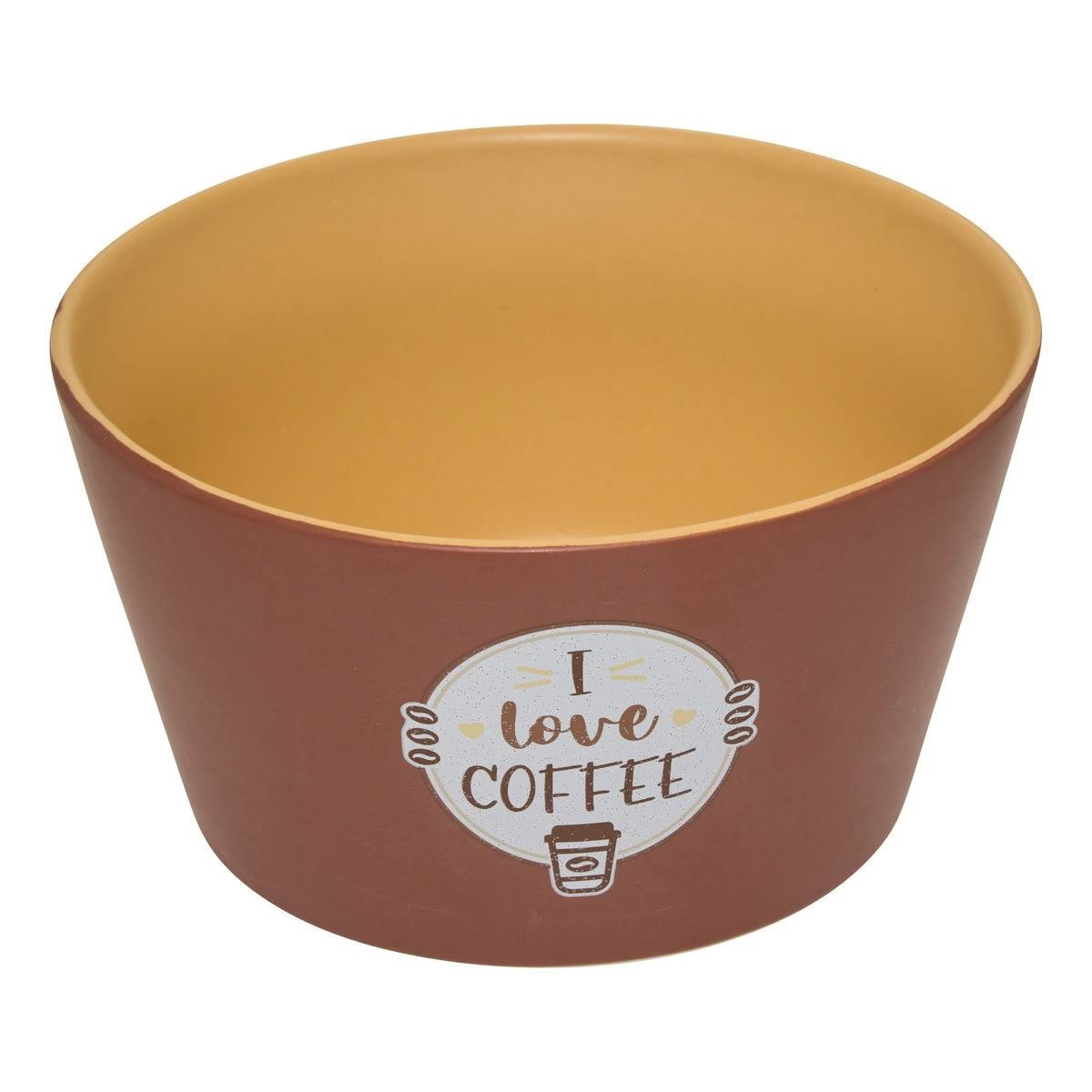 Secret De Gourmet Μπολ Πρωινού Κεραμικό Cenral Park Brown 660ml