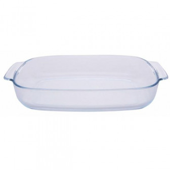 Ταψί Πυρίμαχο Γυάλινο Με Λαβές 3Lt. 32,5x28,5x6cm
