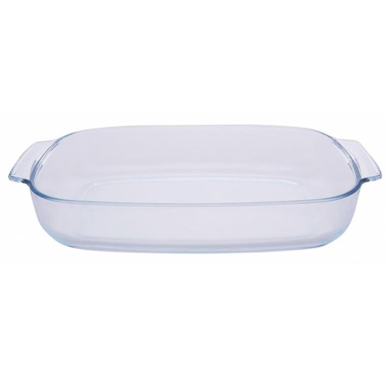 Ταψί Πυρίμαχο Γυάλινο Με Λαβές 5Lt. 43,8x28x6,6