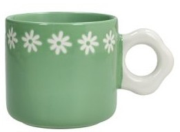 Tognana Κούπα Πορσελάνης Jolie Green 320ml