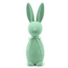 Arti Casa Πασχαλινός Διακοσμητικός Λαγός Βελουτέ Μεντα 48cm