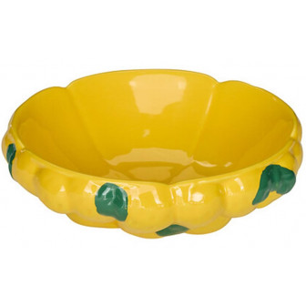 Secret De Gourmet Φρουτιέρα Κεραμική Lemon 24cm