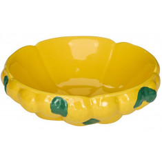 Secret De Gourmet Φρουτιέρα Κεραμική Lemon 24cm