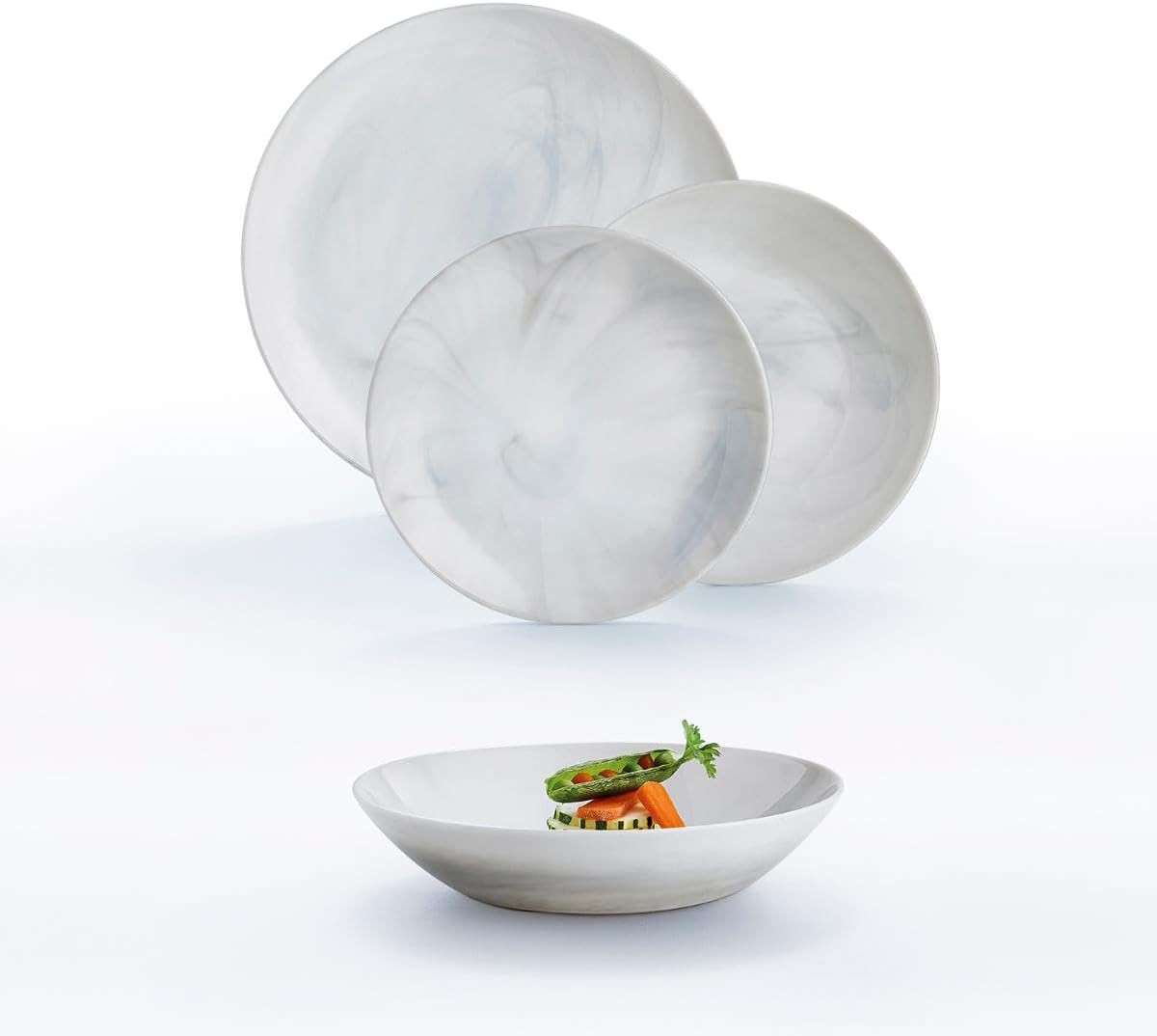 Luminarc Σερβίτσιο Φαγητού Granit Marbre Σετ 18Τμχ.