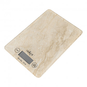 Ζυγαριά Κουζίνας Ψηφιακή 5Kg Μπεζ