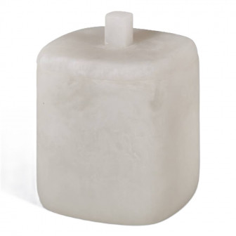 5Five Θήκη Για βαμβάκια Polyresin Marble