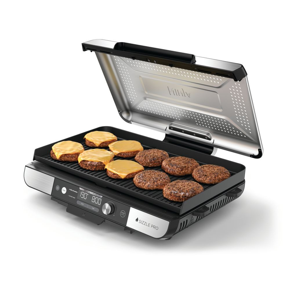 Ninja Επιτραπέζια Ηλεκτρική Ψησταριά Sizzle Pro XL 1800W