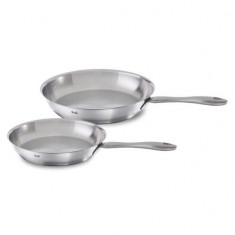 Fissler Τηγάνια Ανοξείδωτα Σετ 2Τμχ. Catania 24cm & 28cm