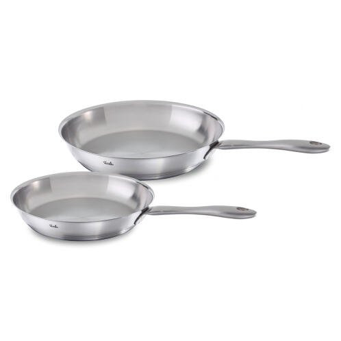 Fissler Τηγάνια Ανοξείδωτα Σετ 2Τμχ. Catania 24cm & 28cm