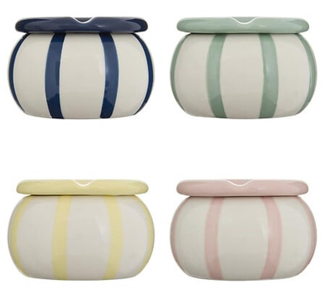 Atmosphera Αντιανεμικό Σταχτοδοχείο Κεραμικό Χρωματιστό 9cm