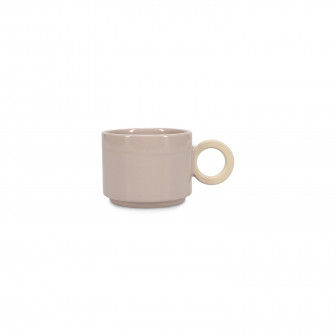Onahome Κούπα Stoneware Lou Grey - Beige 280ml