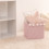 Atmosphera Καλάθι Αποθήκευσης Παιδικό Pon Pon Pink 29X29cm