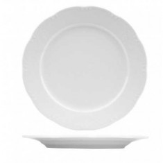 Ionia Πιάτο Πορσελάνης Φαγητού Ανάγλυφο Olympia 28cm | kouzinika.com