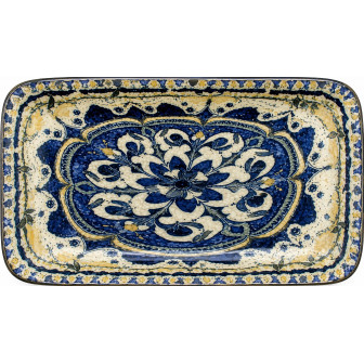 Rinart Πιατέλα Πορσελάνης Ορθογώνια Arabesque 30Χ21cm