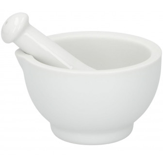 Arte Regal Γουδί Κεραμικό Λευκό 10cm mini