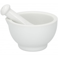 Arte Regal Γουδί Κεραμικό Λευκό 10cm mini