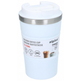 Alpina Ποτήρι Θερμός Ανοξείδωτο White 350ml