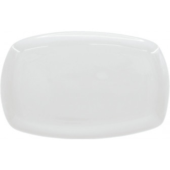 Rinart Porcelain Πιατέλα Πορσελάνης Παραλληλόγραμμη 35Χ23cm