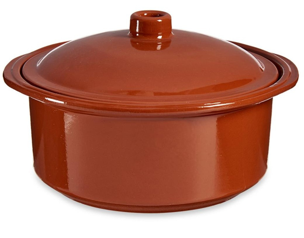 Arte Regal Γάστρα Πυρίμαχη Στρογγυλή Terarcotta 3,5lt